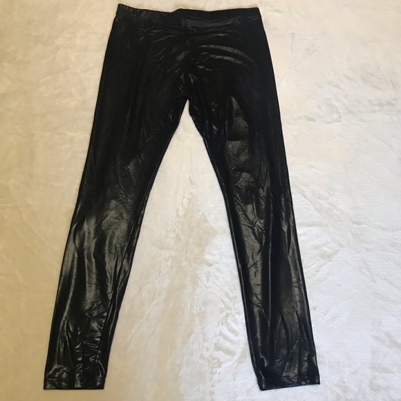 Fashion Love Shiny Ripped Leggings - Picture 3 of 4